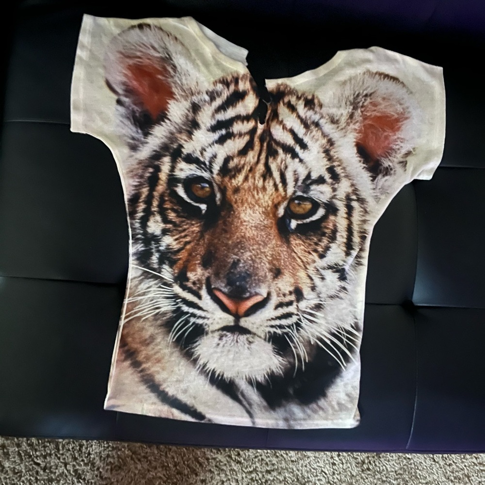 Kids Tiger Print Shirt